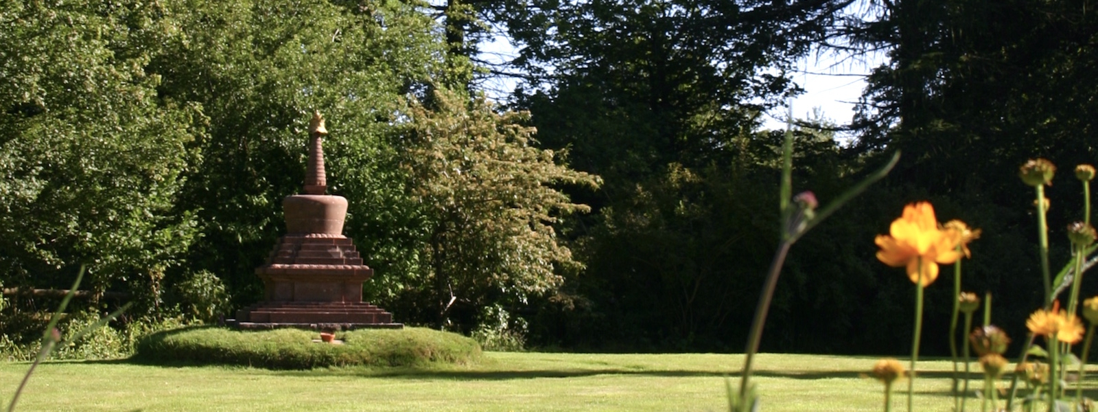 The Stupa at Tiratanaloka